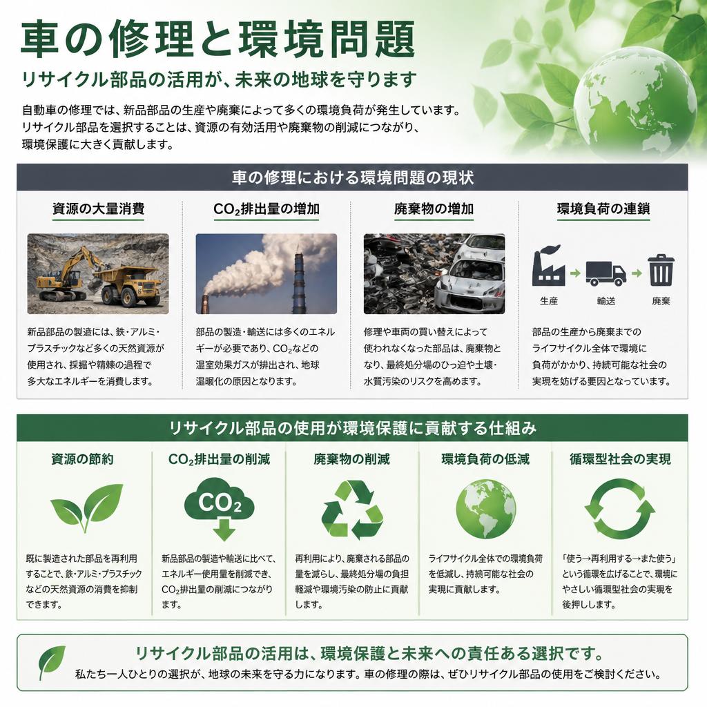環境に優しい修復の重要性